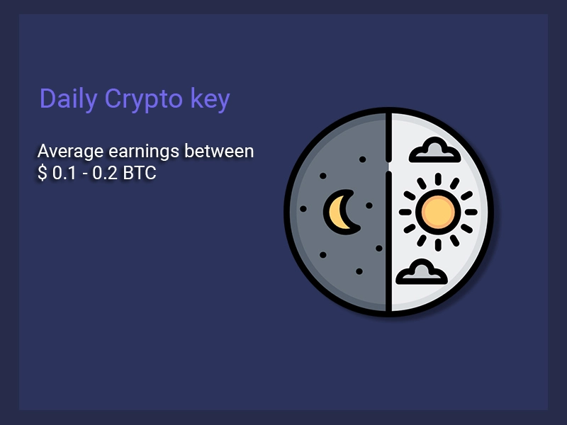 mining crypto key