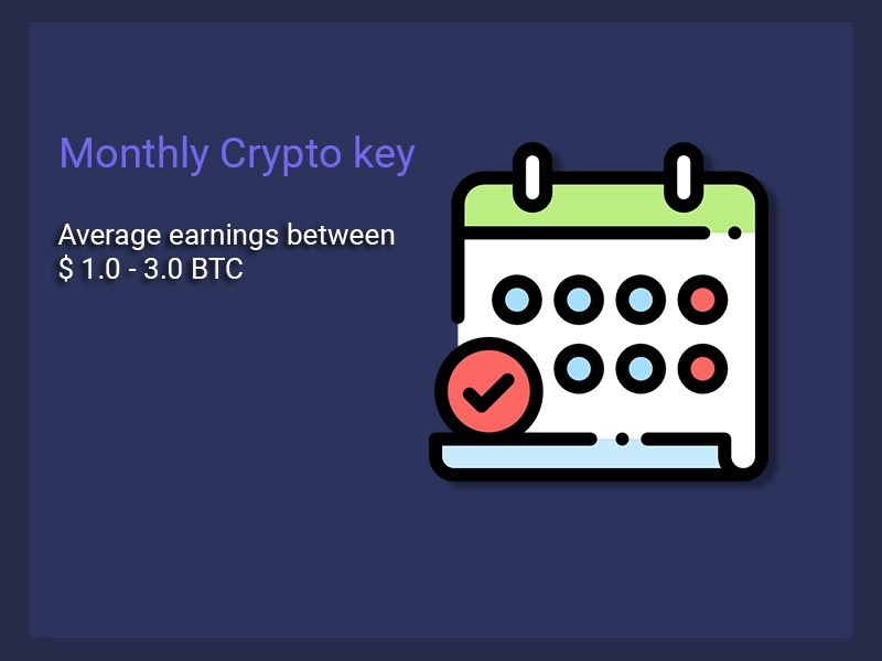 mining crypto key